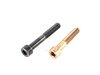 ES#4656 - N0147153N0447553 - Caliper Bolt Kit  - Kit that has both long & short allen bolts that hold caliper to spindle. Kit services one side. - Genuine Volkswagen Audi - Volkswagen