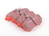 ES#2612205 - DP3841/2CKT - Front & Rear EBC Redstuff Performance Brake Pad Kit - A high performance street pad, featuring Kevlar technology. - Assembled By ECS - Volkswagen