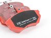 ES#2612205 - DP3841/2CKT - Front & Rear EBC Redstuff Performance Brake Pad Kit - A high performance street pad, featuring Kevlar technology. - Assembled By ECS - Volkswagen