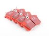 ES#2612205 - DP3841/2CKT - Front & Rear EBC Redstuff Performance Brake Pad Kit - A high performance street pad, featuring Kevlar technology. - Assembled By ECS - Volkswagen