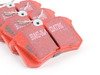 ES#2612205 - DP3841/2CKT - Front & Rear EBC Redstuff Performance Brake Pad Kit - A high performance street pad, featuring Kevlar technology. - Assembled By ECS - Volkswagen