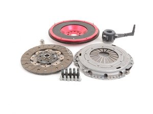 ES#2826541 - 10105090569K - Stage 1 OEM Clutch Kit - Aluminum Flywheel  - 240mm aluminum flywheel, OE clutch kit, pressure plate, throw out bearing, and all necessary hardware - Autotech - Volkswagen