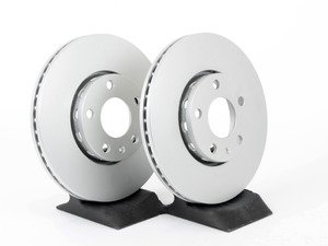 ES#11752 - 8E0615301QKT2 - Front Brake Rotors - Pair (288x25) - Featuring a protective Meyle Platinum coating. - Meyle - Audi Volkswagen