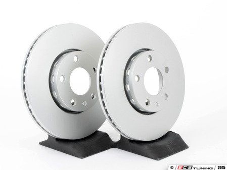 ES#11752 - 8E0615301QKT2 - Front Brake Rotors - Pair (288x25) - Featuring a protective Meyle Platinum coating. - Meyle - Audi Volkswagen