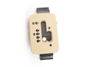 ES#297760 - 1C0713203C08H - Gear Shift Cover - Cream Beige - For vehicles with tiptronic transmission - Genuine Volkswagen Audi - Volkswagen