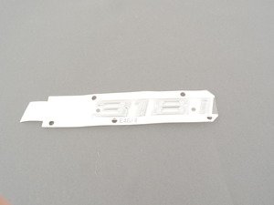 ES#79411 - 51148195096 - EMBLEM ADHERED REAR - Genuine BMW - 