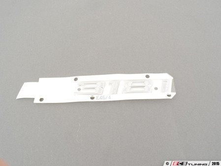ES#79411 - 51148195096 - EMBLEM ADHERED REAR - Genuine BMW - 