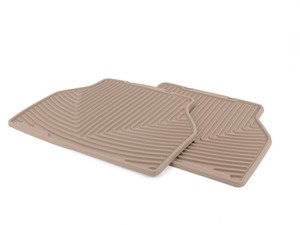 ES#2193894 - W157TN - E39 Rear All-Weather Floor Mats - tan - All-weather protection to endure the harshest conditions - WeatherTech - BMW