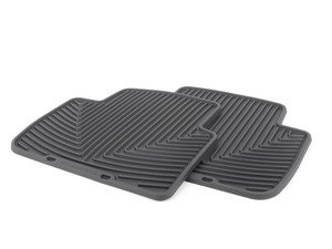 ES#2193886 - W154 - Rear All-Weather Floor Mats - Black - All-weather protection to endure the harshest conditions - WeatherTech - BMW