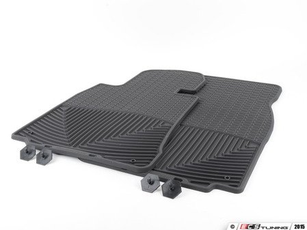 ES#2194113 - W156 - Front All-Weather Floor Mats - black - All-weather protection to endure the harshest conditions - WeatherTech - BMW
