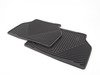 ES#2193892 - W157 - E39 rear All-Weather Floor Mats - Black - All-weather protection to endure the harshest conditions - WeatherTech - BMW