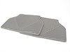 ES#2193893 - W157GR - E39 Rear All-Weather Floor Mats - grey - All-weather protection to endure the harshest conditions - WeatherTech - BMW