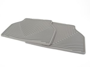 ES#2193893 - W157GR - E39 Rear All-Weather Floor Mats - grey - All-weather protection to endure the harshest conditions - WeatherTech - BMW