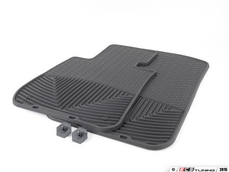 ES#2194855 - W183 - All Weather Front Rubber Mats - Black - All-weather protection to endure the harshest conditions - WeatherTech - MINI