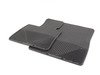 ES#2195012 - W74 - Front All-Weather Floor Mats - black - Digital Laser Measured Floor Liners For Maximum Interior Protection In All Weather Conditions! - WeatherTech - BMW