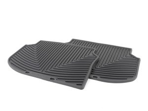 ES#2838887 - W205 - F10 Rear All-Weather Floor Mats - black - All-weather protection to endure the harshest conditions - WeatherTech - BMW