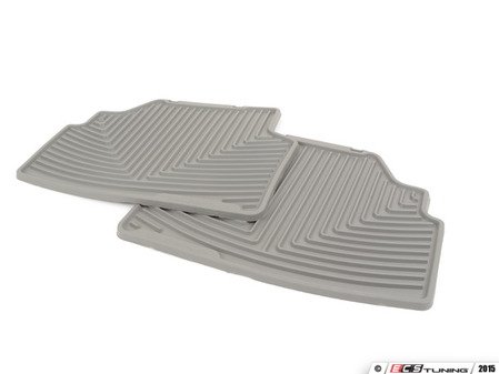 ES#2193860 - W142GR - Rear All-Weather Floor Mats - grey - All-weather protection to endure the harshest conditions - WeatherTech - BMW