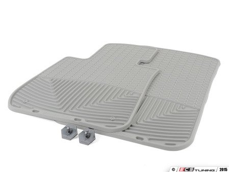 ES#2194991 - W64GR - Front Rubber Mats - Grey - (NO LONGER AVAILABLE) - All-weather protection to endure the harshest conditions - WeatherTech - 
