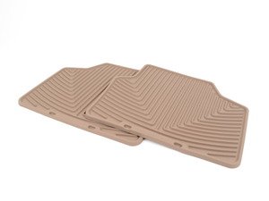ES#2193858 - W141TN - Rear All-Weather Floor Mats - tan - All-weather protection to endure the harshest conditions - WeatherTech - BMW