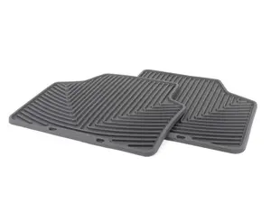 Rear All-Weather Floor Mats - Black