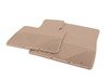 ES#2195014 - W74TN - Front All-Weather Floor Mats - tan - Digital Laser Measured Floor Liners For Maximum Interior Protection In All Weather Conditions! - WeatherTech - BMW