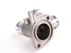 ES#270398 - 026121133C - Coolant Flange (NO LONGER AVAILABLE) - Aluminum flange that houses coolant sensors  - Genuine Volkswagen Audi - 