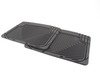 ES#2193937 - W20 - Rear All-Weather Floor Mats - Black - All-weather protection to endure the harshest conditions - WeatherTech - Audi BMW Volkswagen Porsche