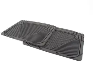 Rear All-Weather Floor Mats - Black