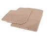 ES#2194909 - W31TN - Front All-Weather Floor Mats - Tan - All-weather protection to endure the harshest conditions - WeatherTech - Audi Volkswagen
