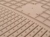ES#2194909 - W31TN - Front All-Weather Floor Mats - Tan - All-weather protection to endure the harshest conditions - WeatherTech - Audi Volkswagen
