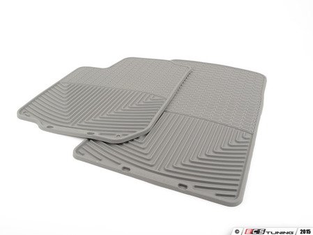 ES#2194070 - W114GR - Front All-Weather Floor Mats - Grey - All-weather protection to endure the harshest conditions - WeatherTech - Mercedes Benz