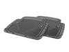 ES#2193953 - W50 - Rear All-Weather Floor Mats - Black - All-weather protection to endure the harshest conditions - WeatherTech - BMW Volkswagen Porsche