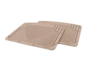 Rear All-Weather Floor Mats - Tan