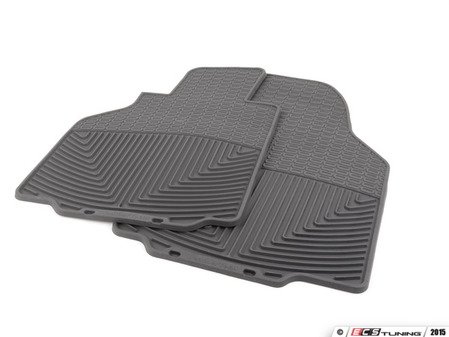 ES#2838945 - W56 - Front All-Weather Floor Mats - Black - All-weather protection to endure the harshest conditions - WeatherTech - Porsche
