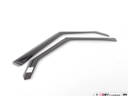 ES#2838339 - 82575 - Side Window Deflectors Front & Rear - Dark Smoke - (NO LONGER AVAILABLE) - Optimum protection, while allowing window use in any conditions - WeatherTech - 