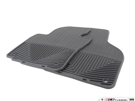 ES#2194969 - W53 - Front All-Weather Floor Mats - Black - All-weather protection to endure the harshest conditions - WeatherTech - Audi Volkswagen