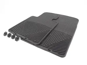 Front All-Weather Floor Mats - Black