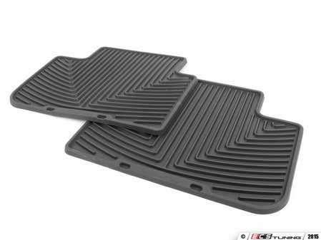 ES#2193871 - W146 - E83 rear All-Weather Floor Mats - Black - All-weather protection to endure the harshest conditions - WeatherTech - BMW
