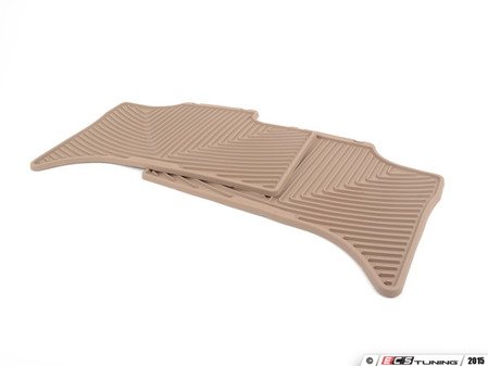 ES#2193897 - W158TN - Rear All-Weather Floor Mats - tan - All-weather protection to endure the harshest conditions - WeatherTech - BMW