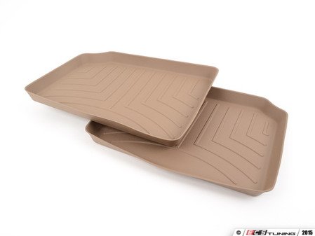 ES#2837843 - 453552 - Rear FloorLiner DigitalFit - Tan - All-weather protection to endure the harshest conditions - WeatherTech - MINI