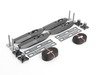 ES#2642077 - 82732223390 - Roof Container For MINI - Titan Silver - (NO LONGER AVAILABLE) - Large roof travel container that states "MINI" on the side - Genuine MINI - 