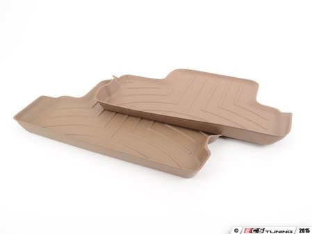 ES#4443553 - 4516733 - G23 Rear FloorLiner - Tan - Laser measured for perfect fitment and ultimate protection against moisture and debris - WeatherTech - BMW
