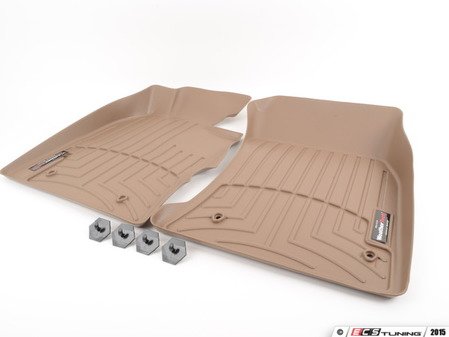 ES#2837763 - 451371 - Front FloorLiner DigitalFit - Tan - All-weather protection to endure the harshest conditions - WeatherTech - MINI