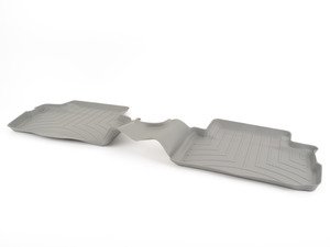 ES#2837927 - 461462 - E90/91 Rear FloorLiner DigitalFit - Grey - Laser measured for perfect fitment and ultimate protection against moisture and debris - WeatherTech - BMW