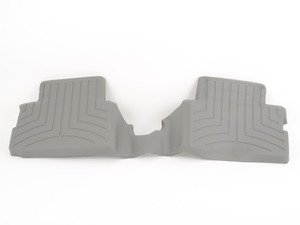 ES#2837990 - 463132 - F10 Rear FloorLiner DigitalFit - Grey - Laser measured for perfect fitment and ultimate protection against moisture and debris - WeatherTech - BMW