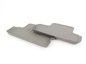 ES#2837922 - 461362 - Rear FloorLiner DigitalFit - Gray - All-weather protection to endure the harshest conditions - WeatherTech - MINI