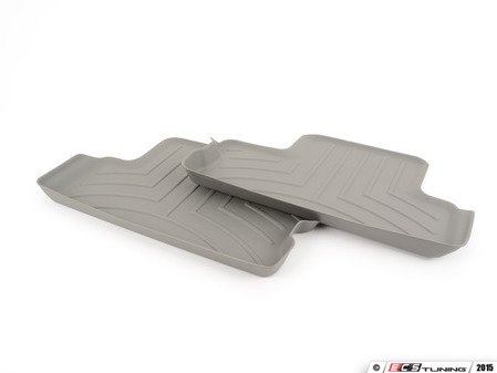 ES#4443798 - 4616732 - G22/82 Rear FloorLiner - Grey - Laser measured for perfect fitment and ultimate protection against moisture and debris - WeatherTech - BMW