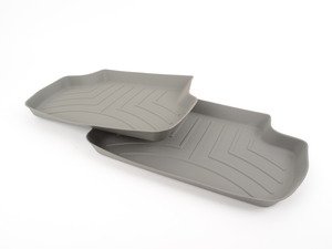 ES#2838052 - 466752 - Rear FloorLiner DigitalFit - Gray - All-weather protection to endure the harshest conditions - WeatherTech - MINI