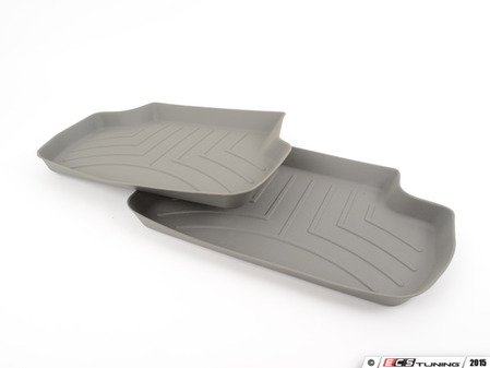 ES#2838052 - 466752 - Rear FloorLiner DigitalFit - Gray - All-weather protection to endure the harshest conditions - WeatherTech - MINI