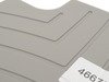 ES#2838052 - 466752 - Rear FloorLiner DigitalFit - Gray - All-weather protection to endure the harshest conditions - WeatherTech - MINI